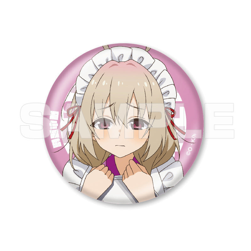 【しかのこのこのここしたんたん】オフィシャルEC 缶バッジ(等身絵柄) 狸小路絹