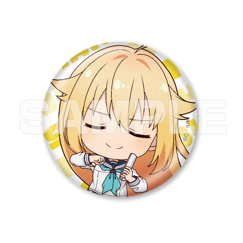 【しかのこのこのここしたんたん】オフィシャルEC 缶バッジ(デフォルメ) 虎視虎子